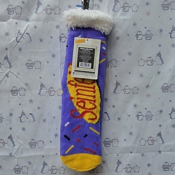 Purple and Yellow Women's Socks - Picture 3 of 5